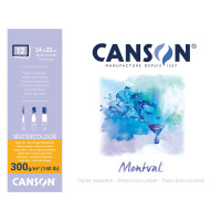 rundum geleimt | Canson Montval Aquarellblock 