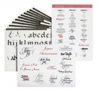 Brause Kalligrafie-Lernkarten