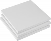 MONAT_2021-01_Jan: boesner Gesso-Malplatte | 3x 20 x 20 cm