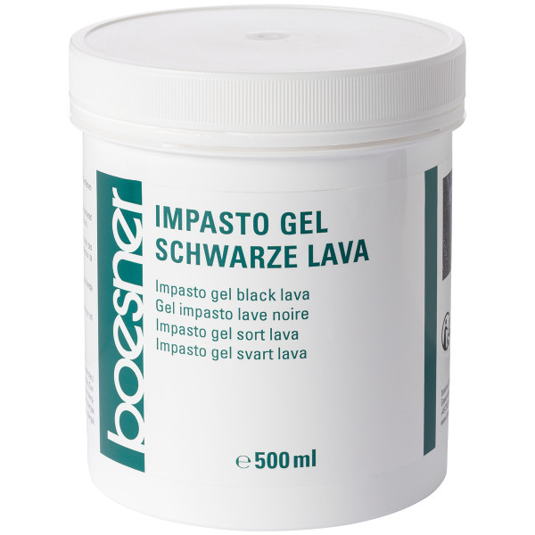 boesner Impasto Gel Schwarze Lava