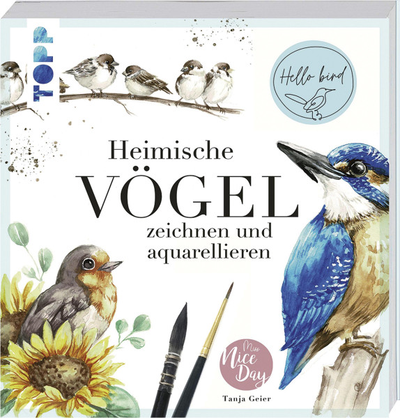 frechverlag Heimische Vögel zeichnen und aquarellieren