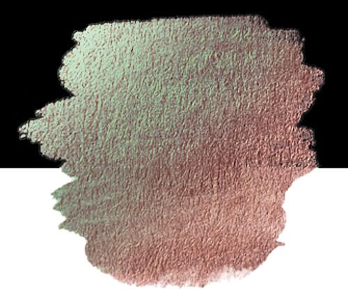 Flip-Flop Goldgrün/Pink