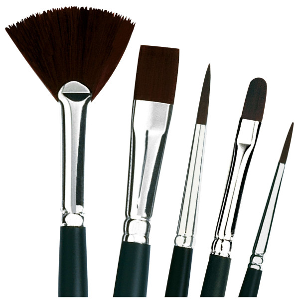 Artisti Set Nr. 72 mit 5 Pinseln