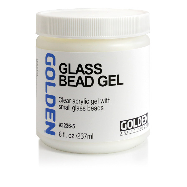 Golden Glass Bead Gel