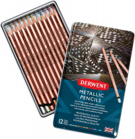 Derwent Metallic Pencil-Set | 12 Stifte