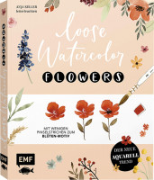 Loose Watercolor – Flowers (Anja Keller) | EMF Vlg.