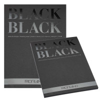 Fabriano Black Black Zeichenpapier | Block
