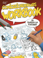 Comiczeichenkurs Workbook – Das Übungsbuch zum Reinzeichnen | Carlsen Vlg.