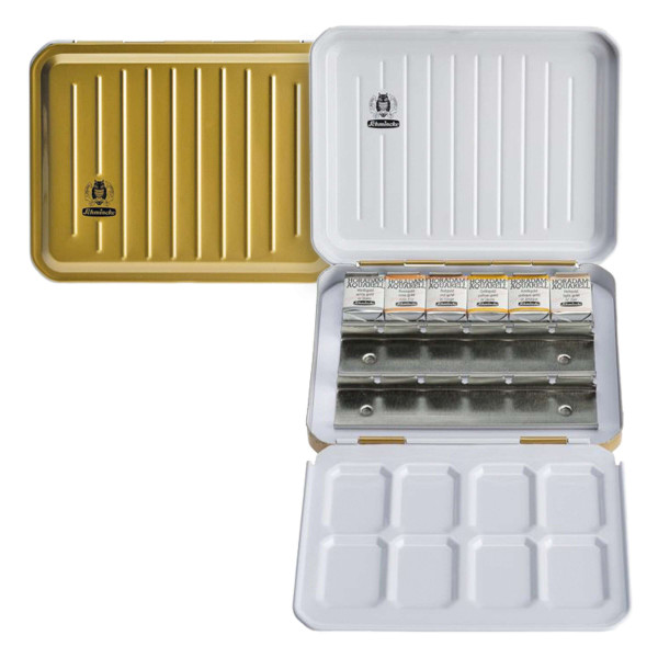 Schmincke Horadam Aquarellkasten, Sonderedition Gold