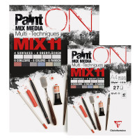 Clairefontaine Paint On Multitechnik-Papier Mix-Block | 11 Sorten