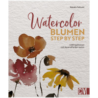 Watercolor Blumen Step by Step | Natalie Selinski | Christophorus 2023