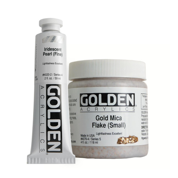Golden Heavy Body Acrylics Iridescent Colors