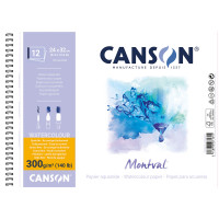 Spiralbindung | Canson Montval Aquarellblock