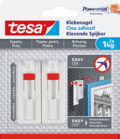 Tesa Verstellbarer Klebenagel für Tapeten und Putz