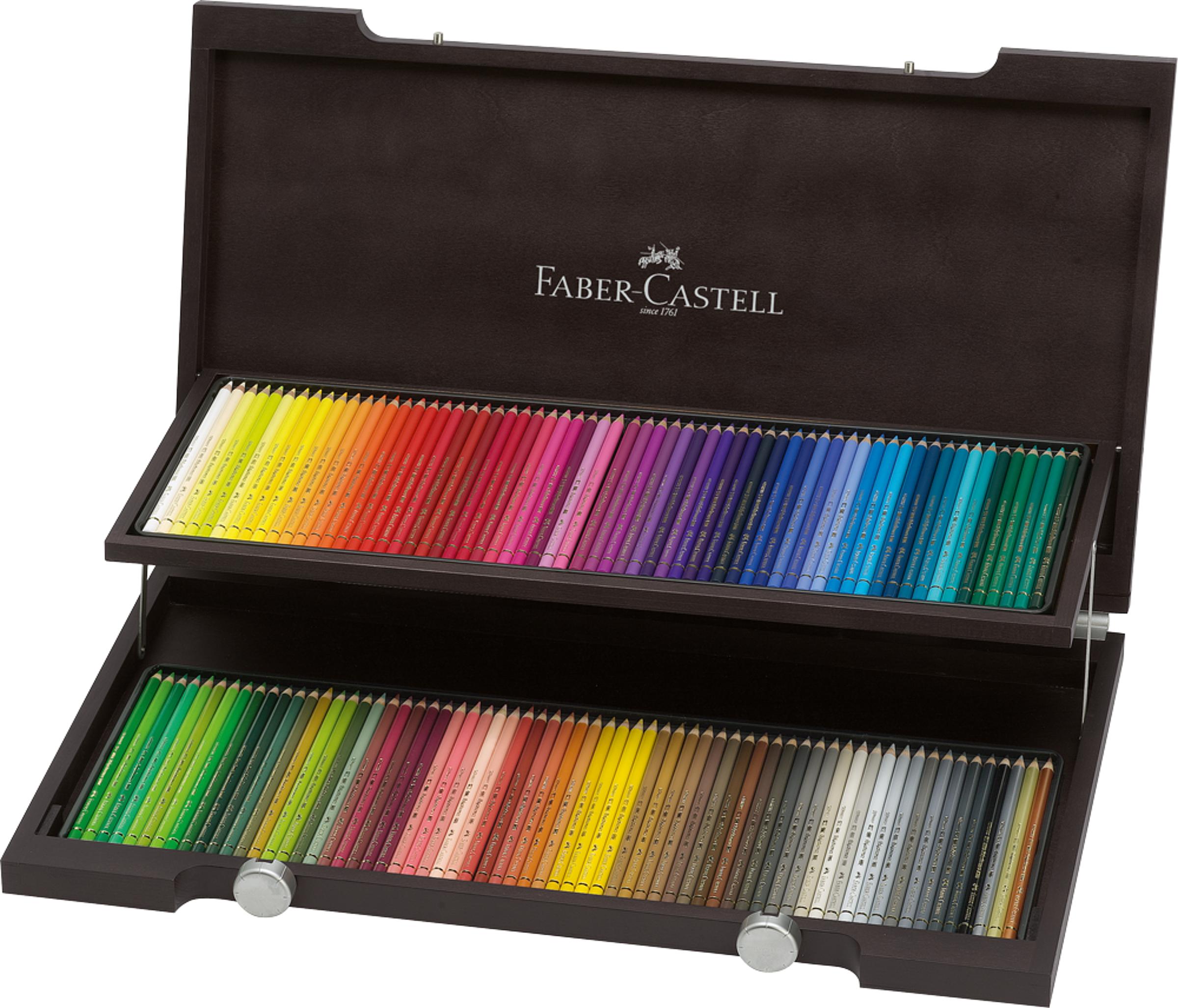 Faber-Castell 125012 Illustrieren Aquarellfarbkasten mit 12 Farben Kolorieren und Zeichnen zum Malen 1 Stück inklusive Pinsel 