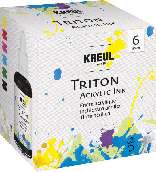 Kreul Triton Acrylic Ink-Set