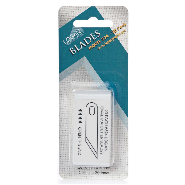 Logan Klingen für Passepartout Kreis-/Ovalschneider