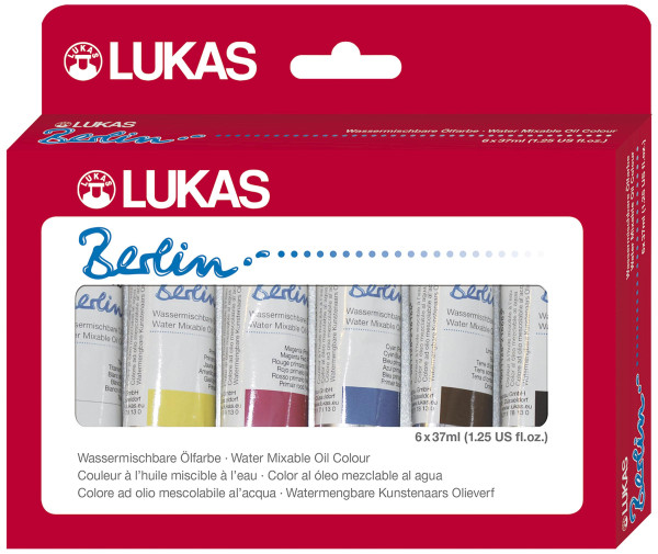 Lukas – Berlin Wasservermischbare Ölfarben-Set